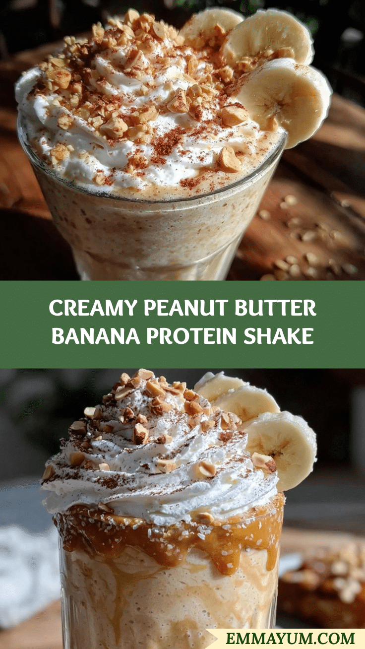 peanut butter banana protein shake recipe