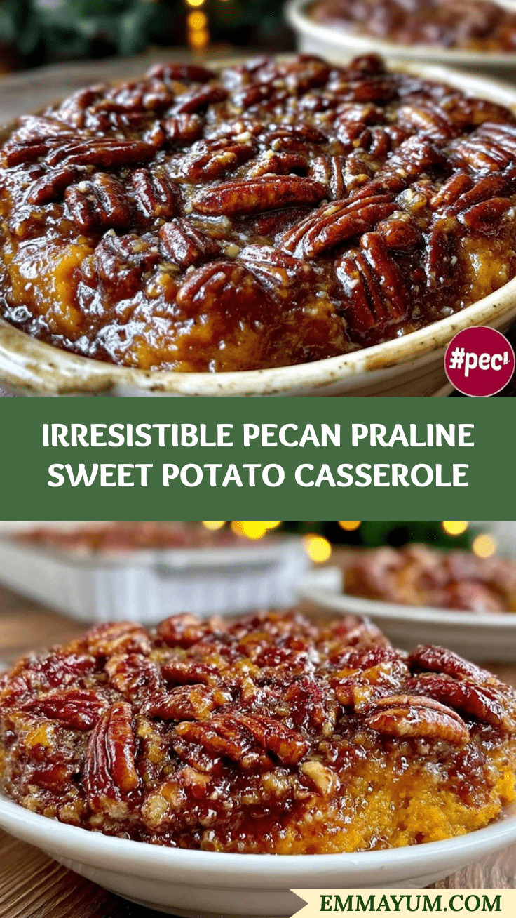 pecan praline sweet potato casserole recipe
