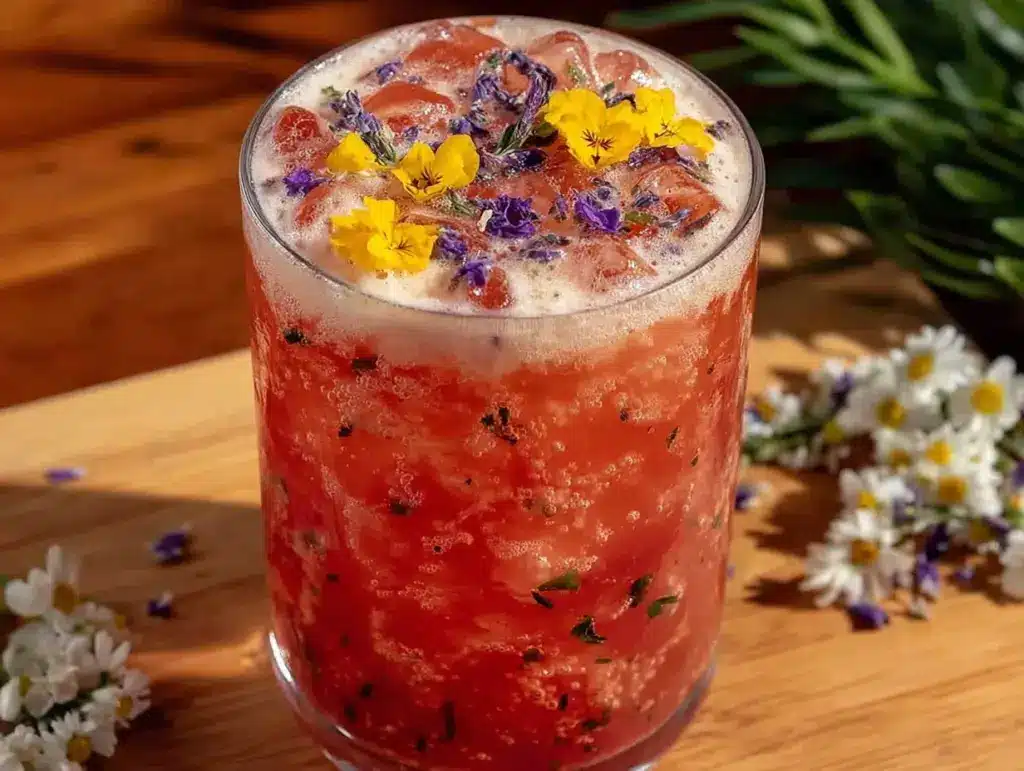 pink gin fizz - featured image