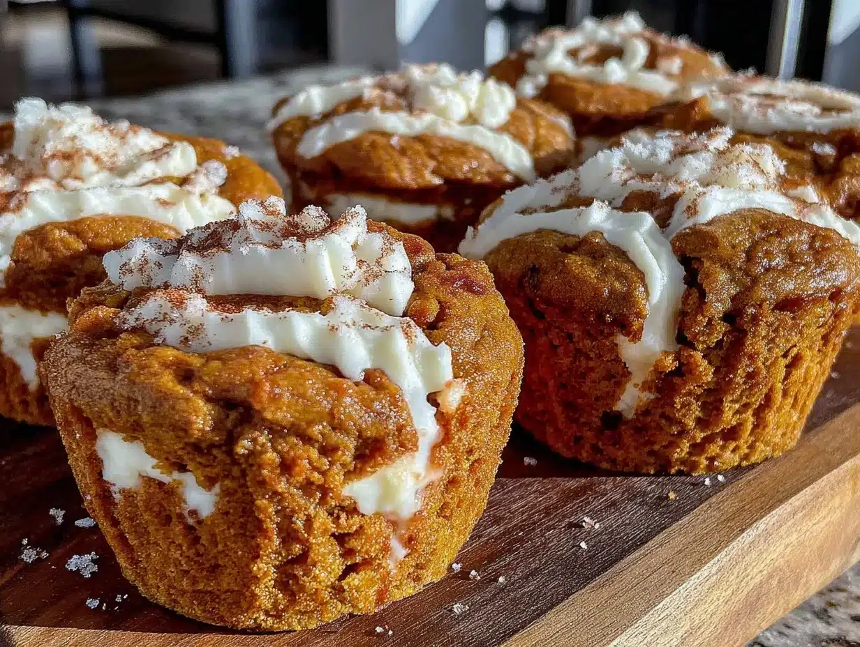 pumpkin cream cheese muffins preparation steps