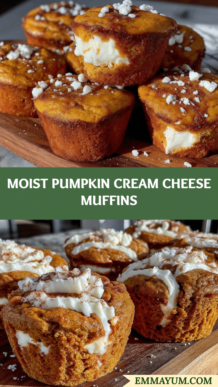 pumpkin cream cheese muffins recipe