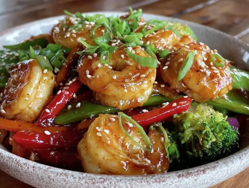 quick 20-minute shrimp stir fry - featured image