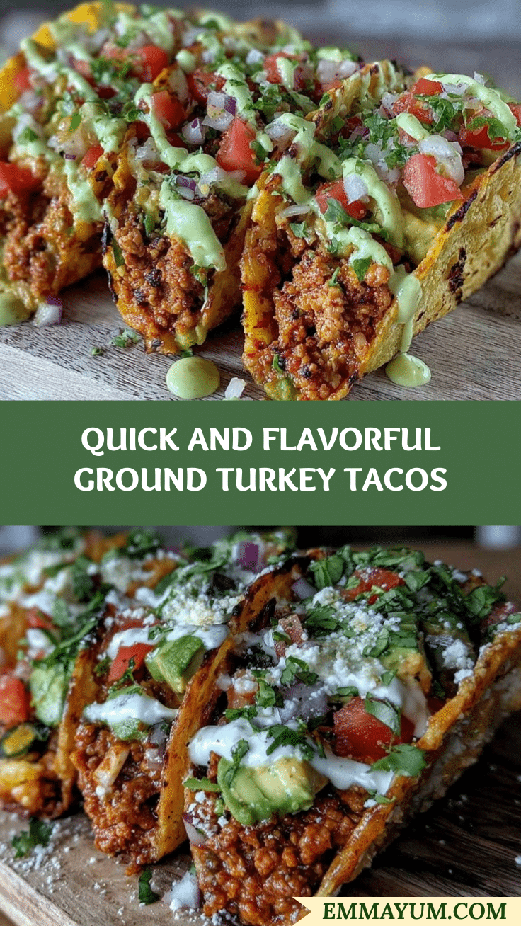 quick ground turkey tacos recipe