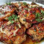 quick juicy garlic butter chicken - featured image