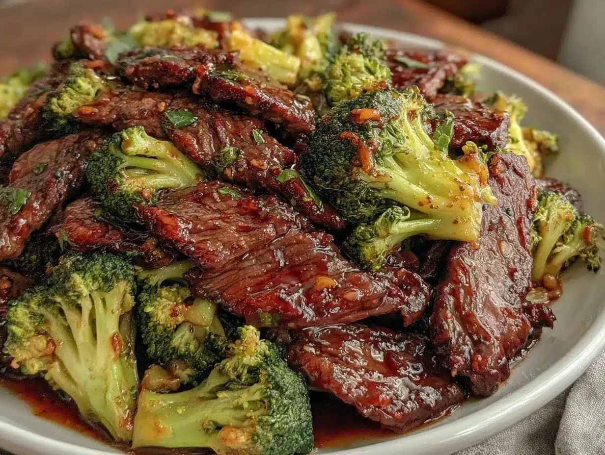 quick savory beef and broccoli preparation steps