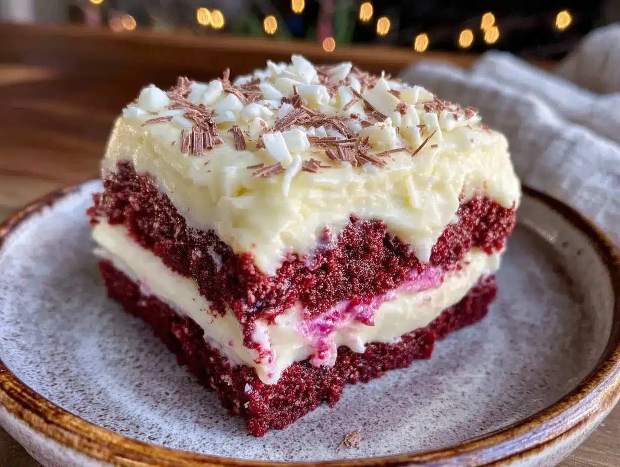 red velvet lasagna preparation steps