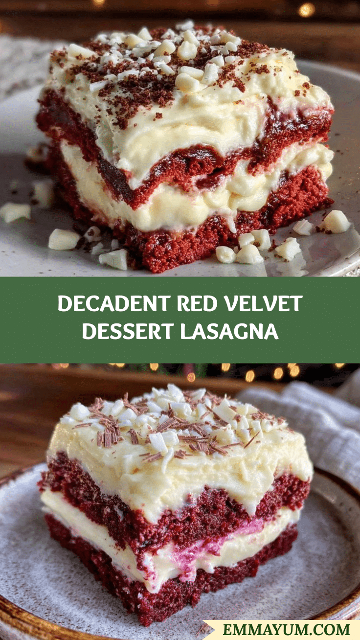 red velvet lasagna recipe