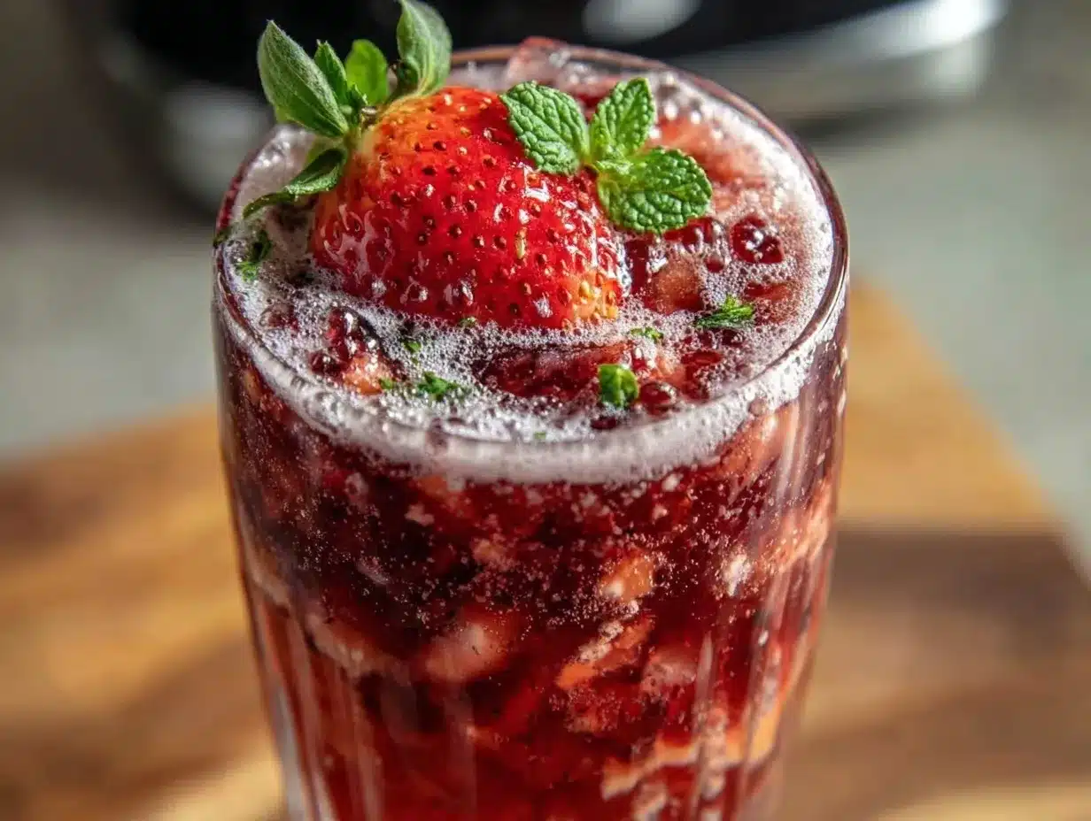 Refreshing Cupids Arrow Mocktail preparation steps