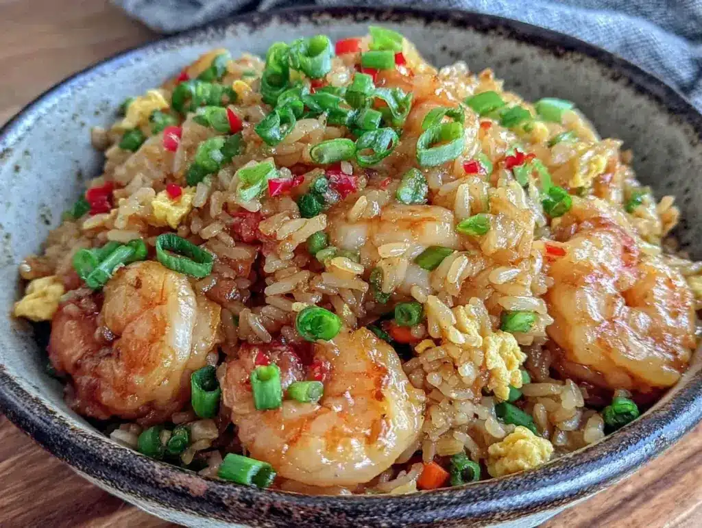 shrimp fried rice - featured image