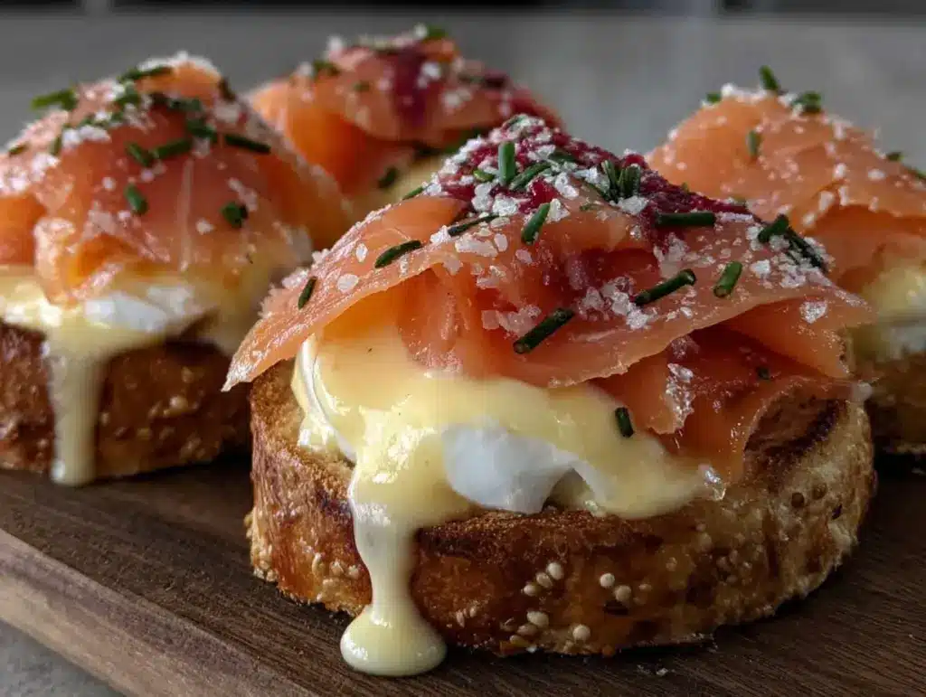 smoked salmon benedict - featured image