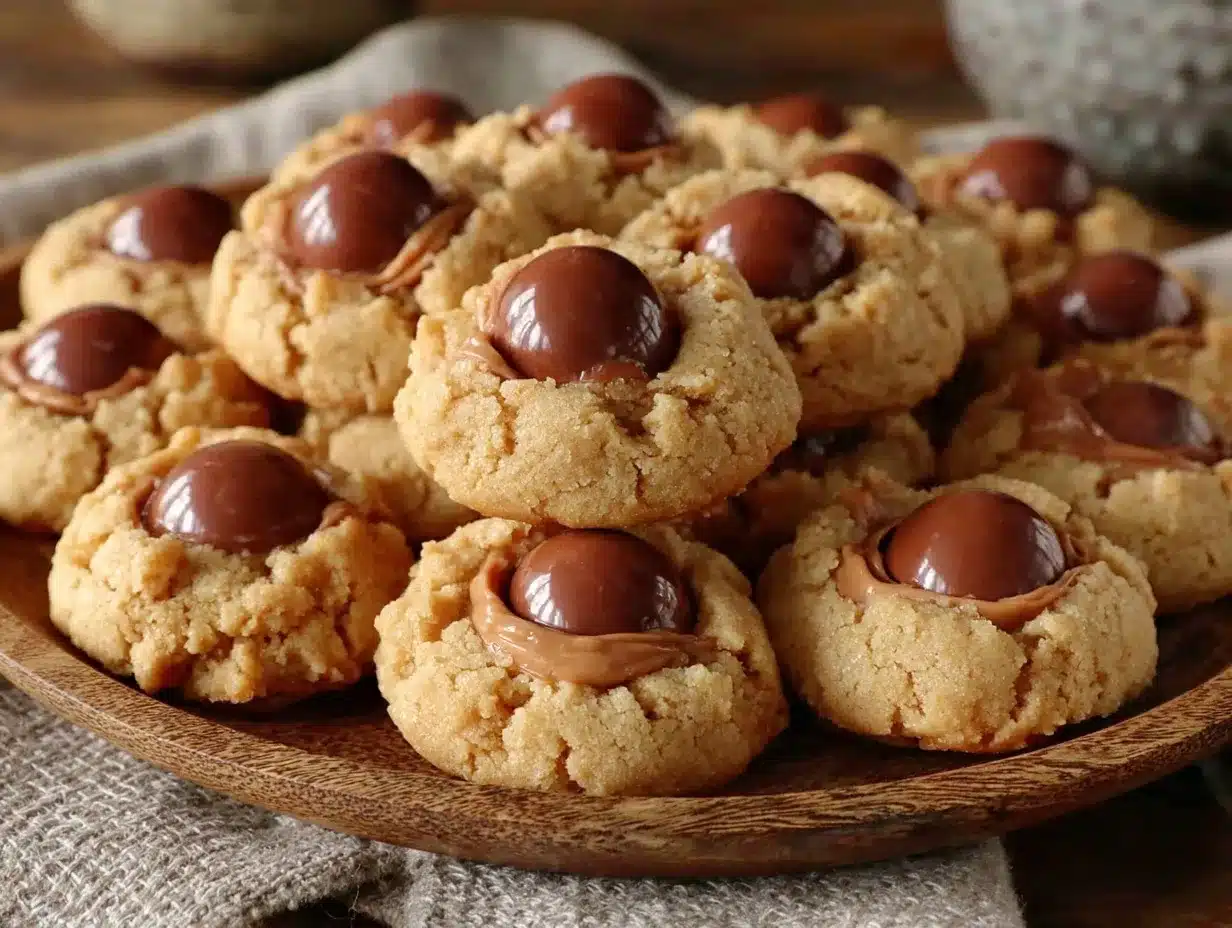 tender peanut butter blossoms preparation steps