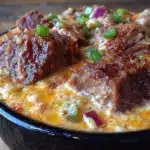 Texas smoked brisket queso - featured image