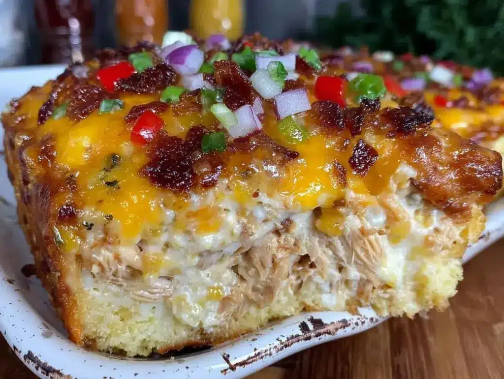 Ultimate Cheesy King Ranch Chicken Casserole - featured image