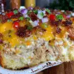 Ultimate Cheesy King Ranch Chicken Casserole - featured image