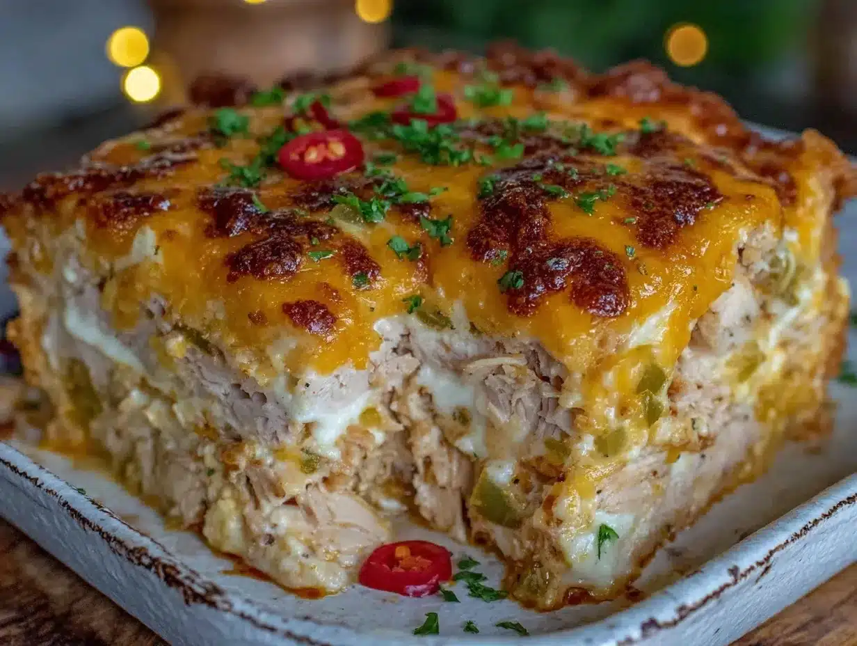 Ultimate Cheesy King Ranch Chicken Casserole preparation steps