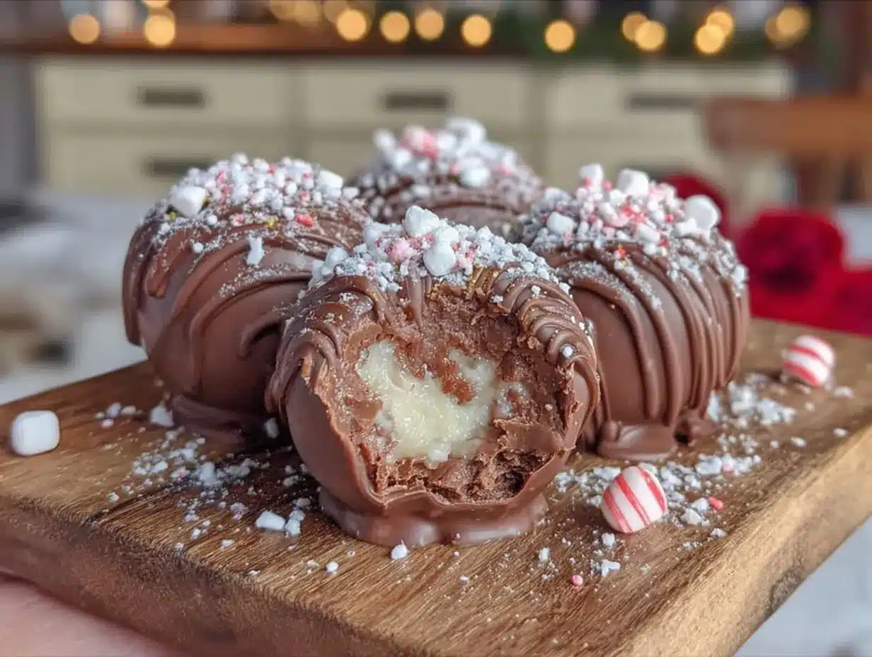 valentine hot chocolate bombs preparation steps