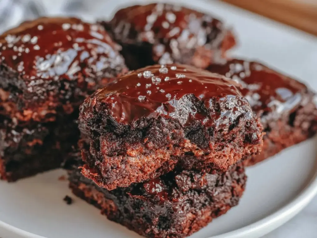 Baileys Irish Cream brownies - featured image