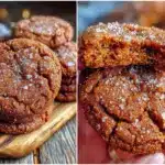 chewy molasses ginger cookies - featured image