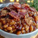 comforting baked beans recipe - featured image