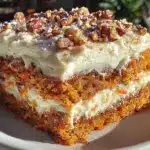 cozy carrot cake recipe - featured image