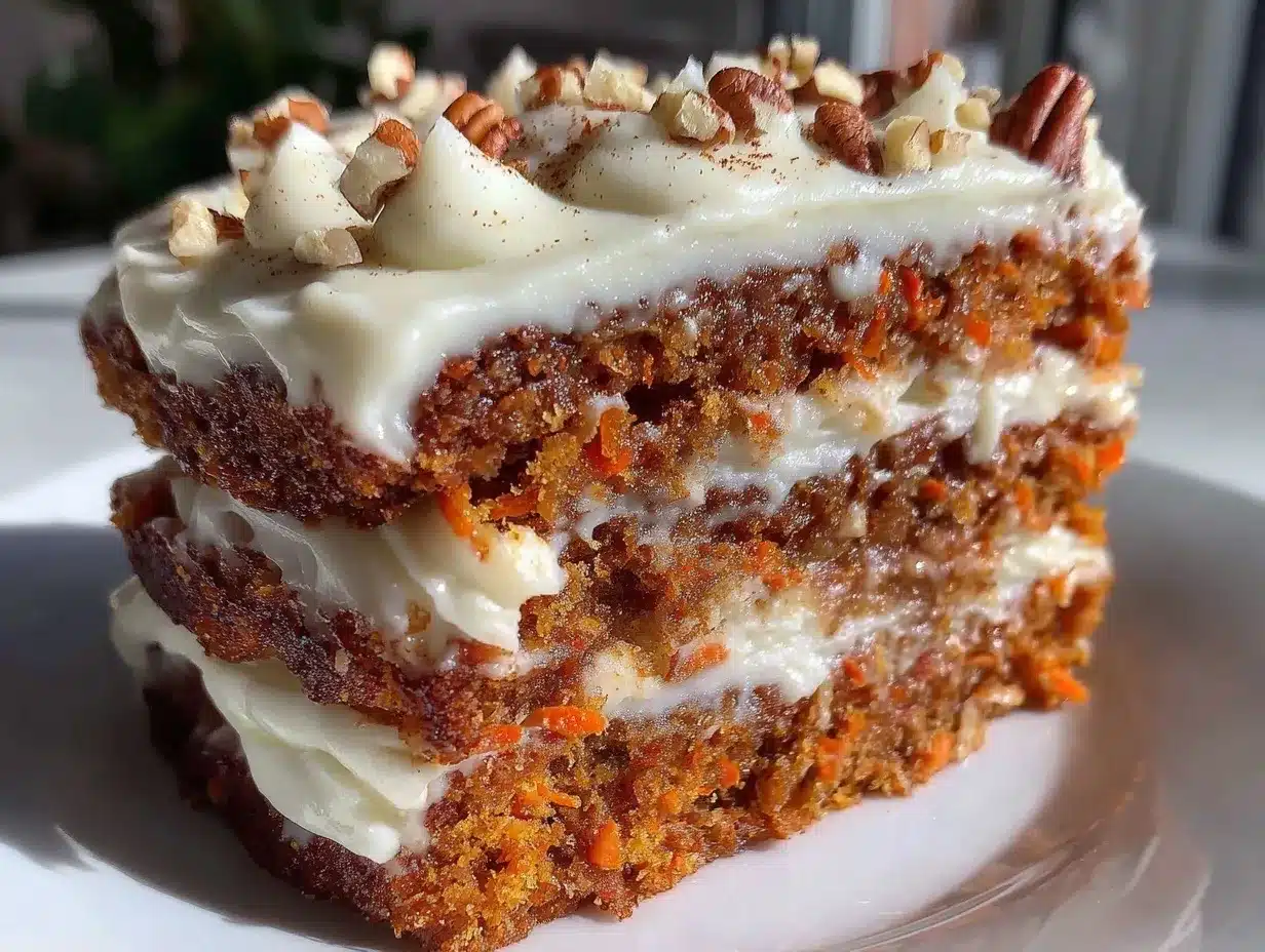 cozy carrot cake recipe preparation steps