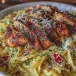 creamy cajun chicken pasta - featured image