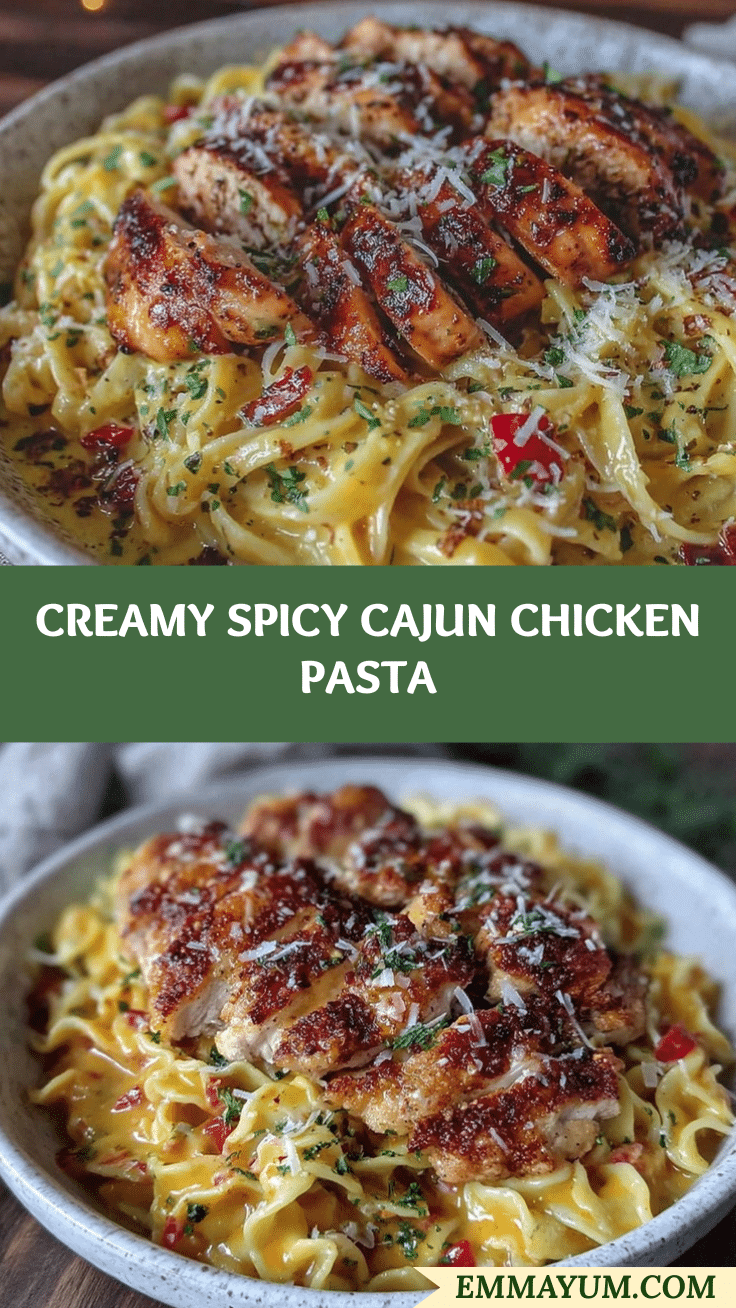 creamy cajun chicken pasta recipe