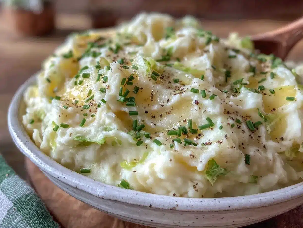 creamy comfort colcannon mashed potatoes preparation steps