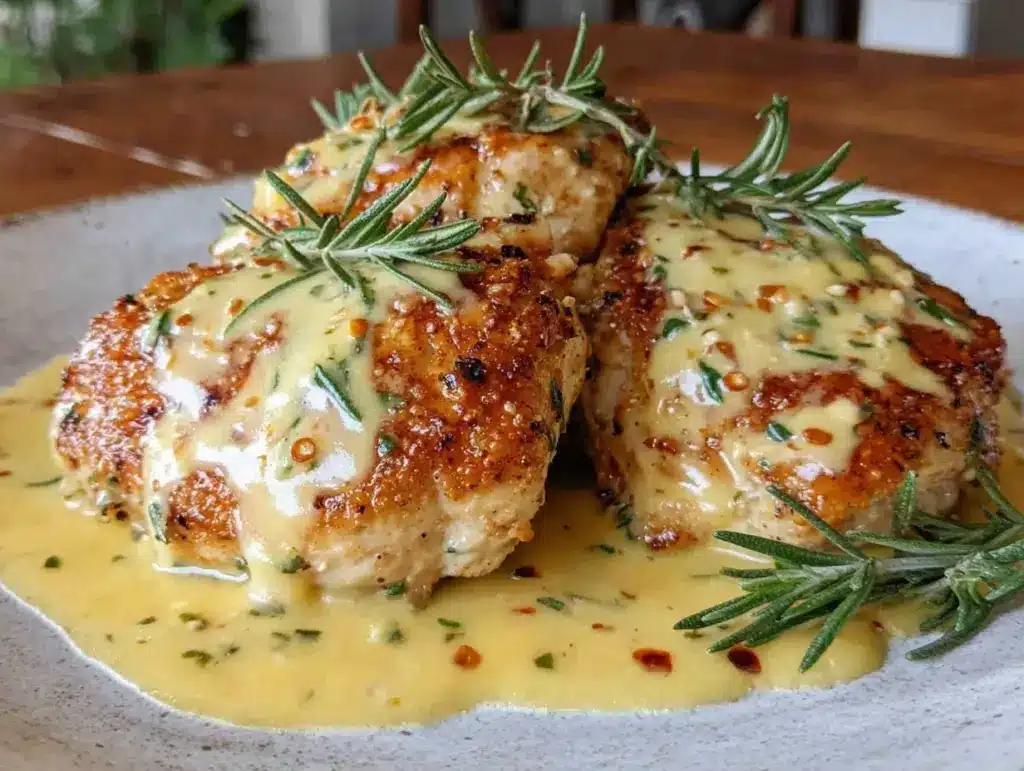creamy Dijon chicken with tarragon - featured image