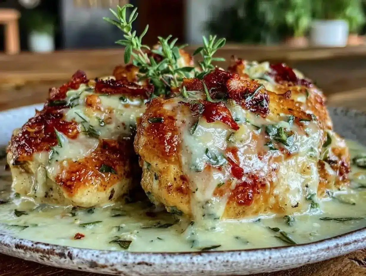 creamy Dijon chicken with tarragon preparation steps