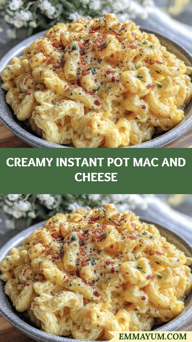 Creamy Instant Pot Mac and Cheese recipe