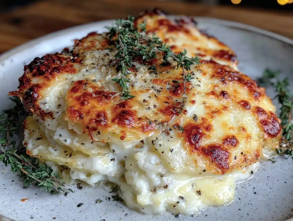 creamy scalloped potatoes with gruyere preparation steps