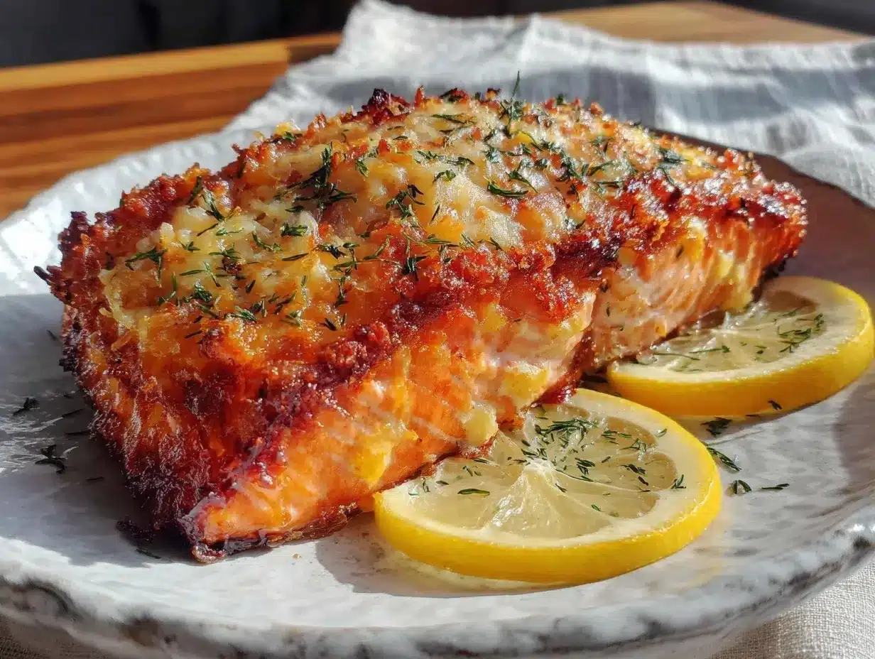 crispy air fryer salmon preparation steps