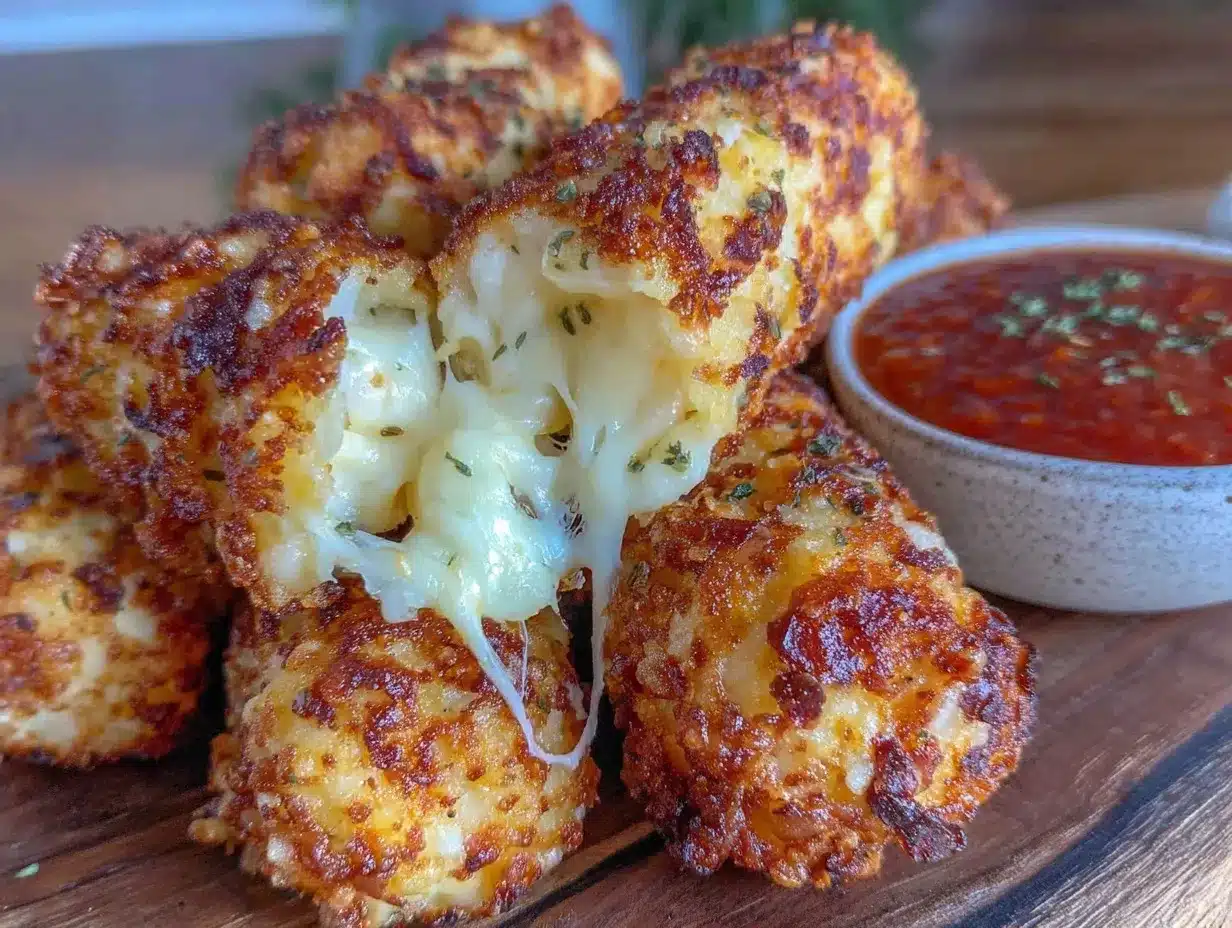 crispy baked mozzarella sticks preparation steps