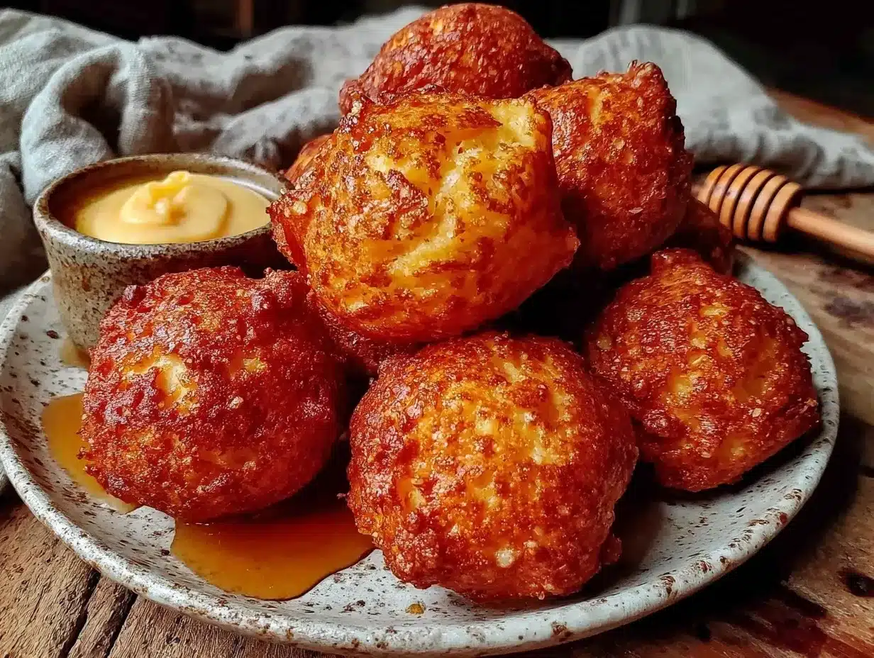 crispy oven-baked hush puppies preparation steps