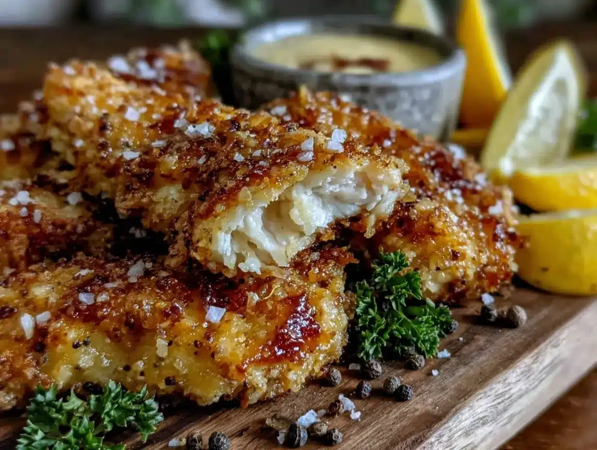 crispy oven-fried buttermilk chicken tenders preparation steps