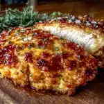 crispy parmesan crusted chicken breast - featured image