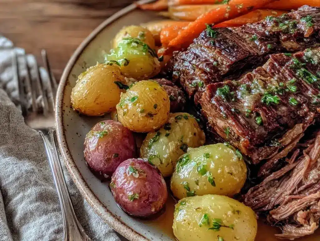 crockpot beef pot roast - featured image