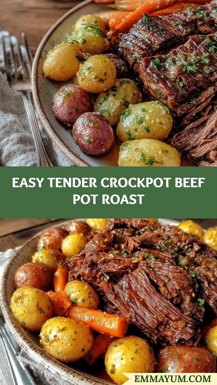 crockpot beef pot roast recipe
