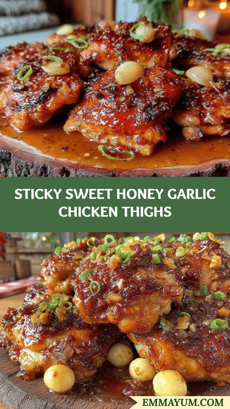 crockpot honey garlic chicken thighs recipe