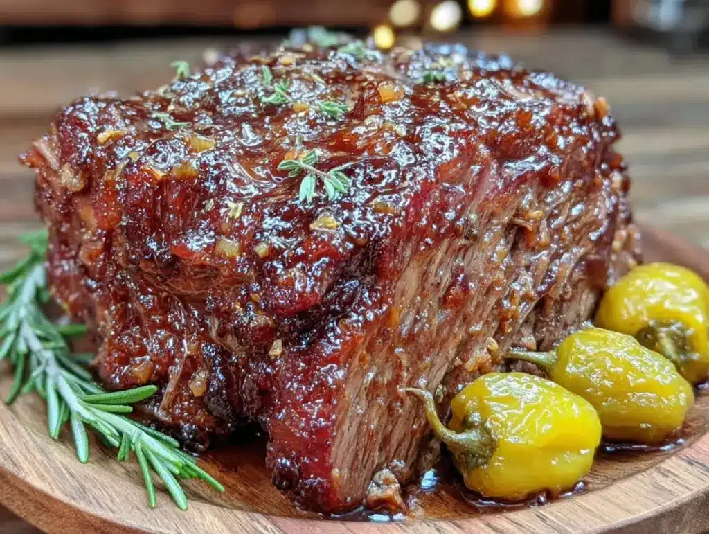 Crockpot Mississippi Pot Roast - featured image