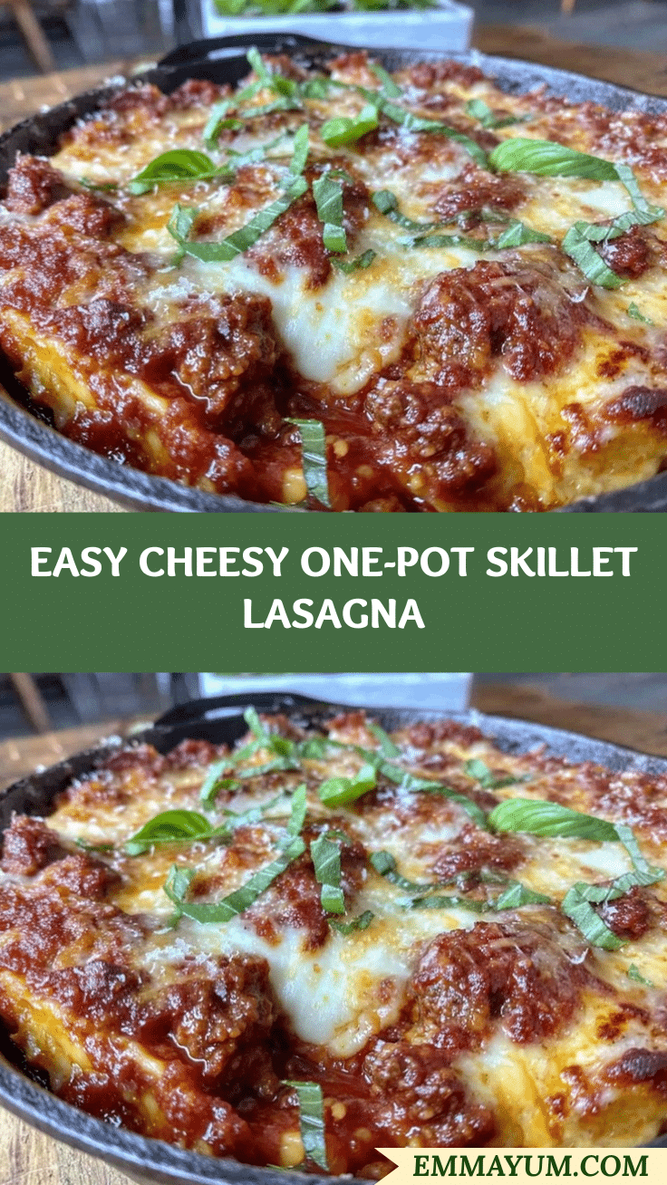 easy cheesy skillet lasagna recipe
