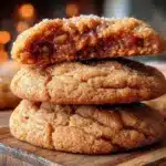 easy chewy peanut butter cookies - featured image