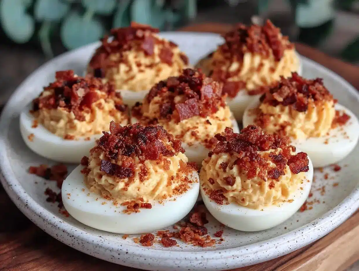 easy creamy deviled eggs preparation steps