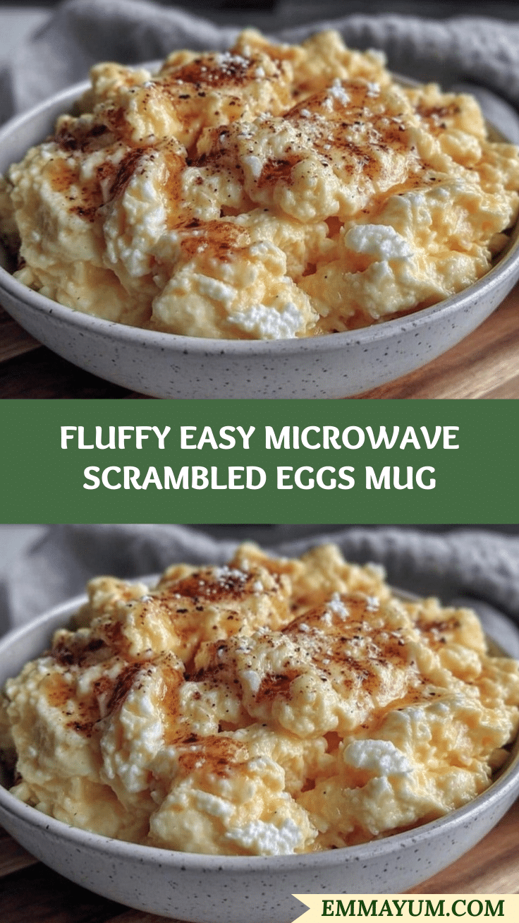 fluffy easy microwave scrambled eggs mug recipe recipe