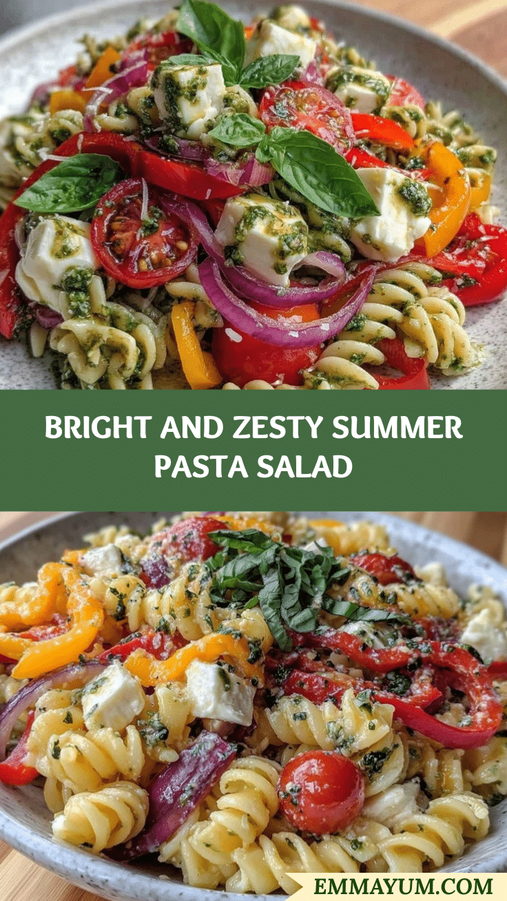 fresh summer pasta salad recipe