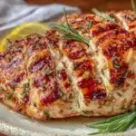 grilled lemon herb chicken breast - featured image