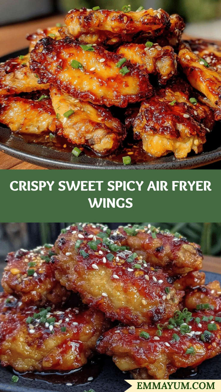 honey sriracha chicken wings recipe