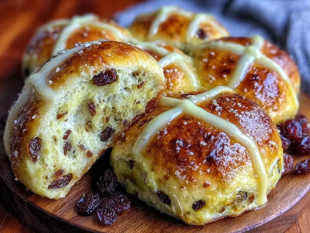 hot cross buns recipe - featured image