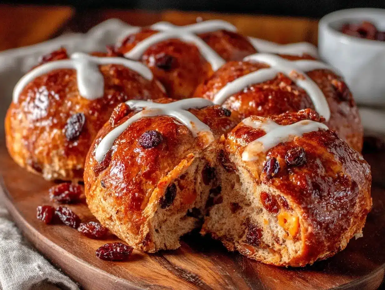 hot cross buns recipe preparation steps